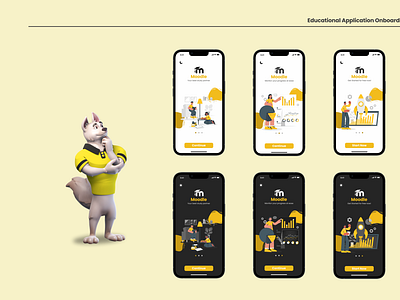 Onboarding for Educational application (Moodle)
