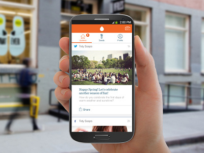 Percolate Ambassador for Android android mobile percolate software streams ui