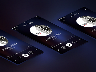 Music Player design design process design technique graphic design illustration inspiration mobile visual design