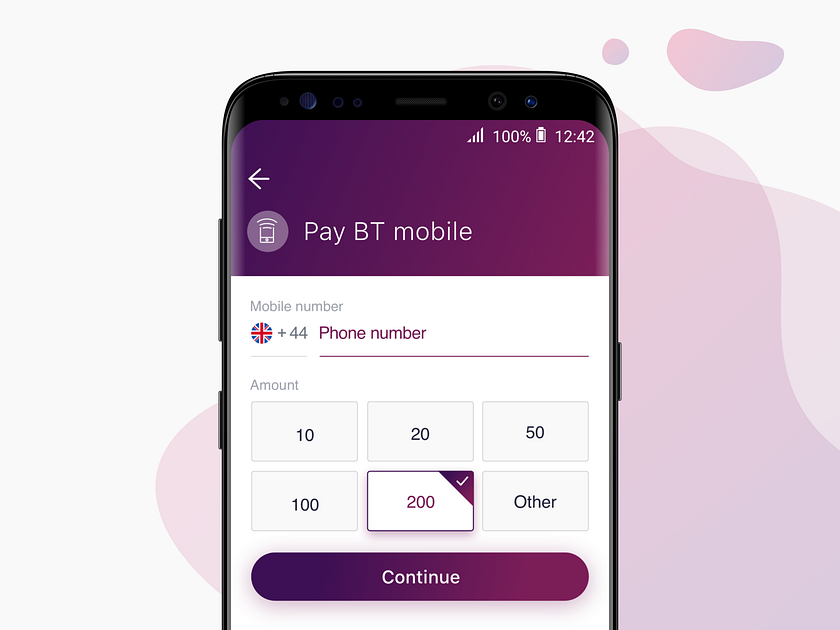 Airtime Top Up by Renato Mattos on Dribbble