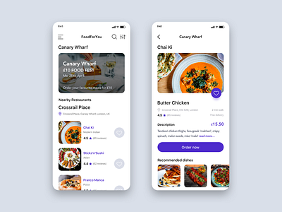 Food App Concept