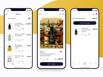 Add to basket e-commerce app