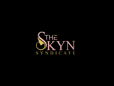 The Skyn Syndicate000 apparel beauty clothing fashion logo mimimal skin care spa