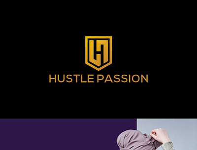 hustle Logo 01 apparel logo beauty branding businesscard clothing fashion logo minimalist streetwear trendy typography urban