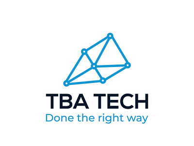 tba tech apparel logo beauty branding clothing creative fashion minimalist realestate signature technology typography