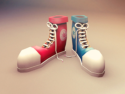 HiLow captain america boots 3d blue converse low mesh poly red shoes