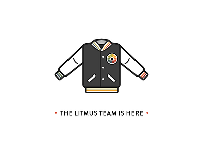 Litmus Letterman Jacket jacket letterman litmus varsity