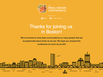 [Email] #TEDC13 Thank You