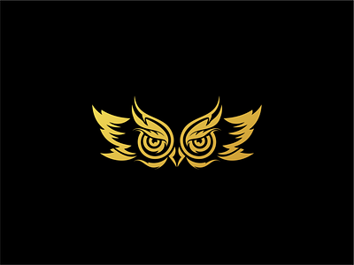 owl abstract icon logo logodesign minimal simpel