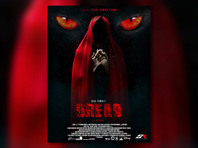 Dread - movie poster design design graphic design horror movie illustration movie poster poster