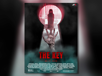 the key - poster design horror movie movie poster photoshop poster design the key