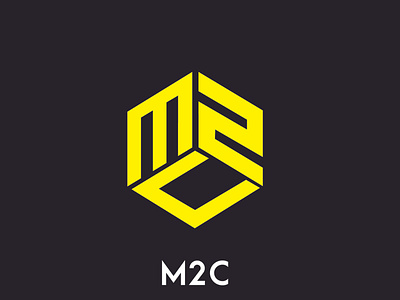 M2C monogram logo design