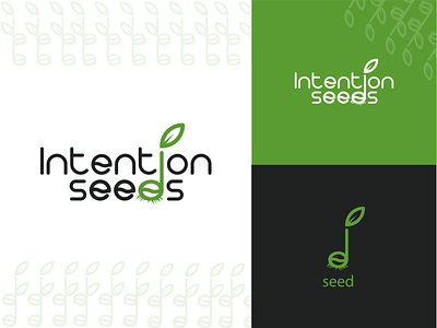 Intention seeds Harvest Logo design