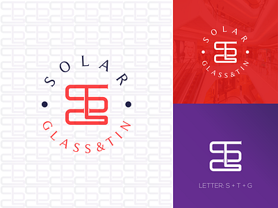 SGT Lettering logo design