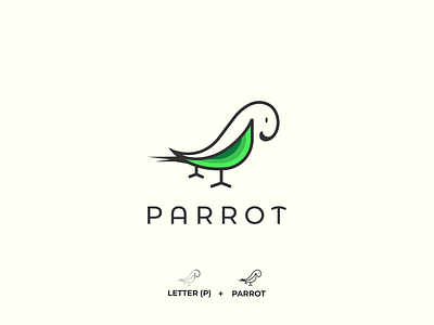 PARROT Modern Logo design