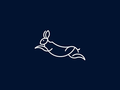 rabbit logo design animal logo logo mark logodesign logoinspiration minimal pet petlove petshop rabbit rabbitlife rabbitlove speed rabbit