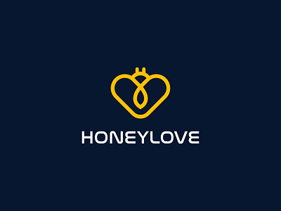 Honey Love logo design