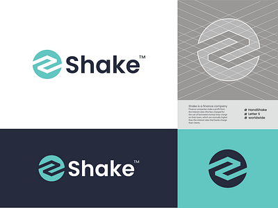 Shake logo design