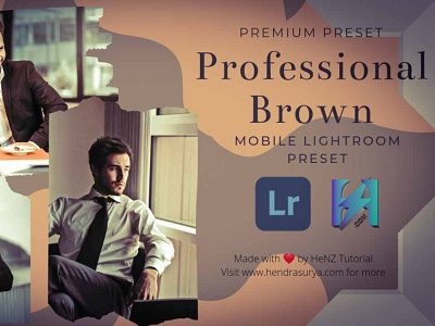 Lightroom Preset - Professional Brown