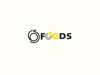 65 FOODS brand identity food logo logo design