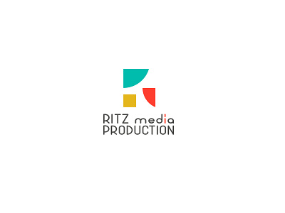 Ritz Media brand identity logo design