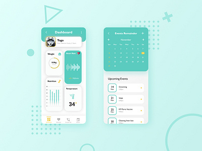 PawPods : Pet Care App UI app blur consulting dashboard fitness app food gradients grooming health care hospital illustration login management mobile app nutrition pet app pet care splash web website