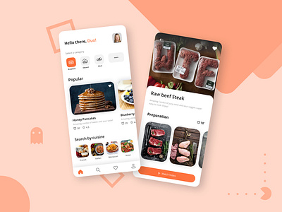 Apetagic : Food Delivery app UI