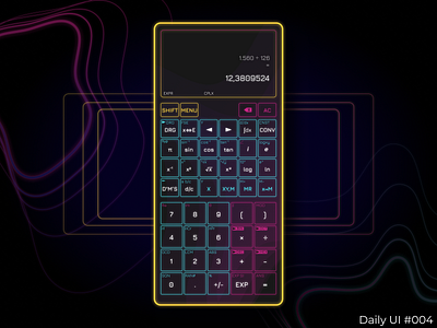 Daily UI #004 - Calculator