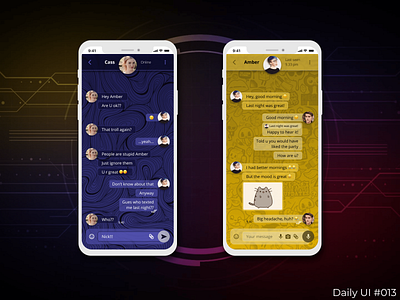 Daily UI #013 - Direct Messaging app app design dailyui dailyui013 dailyuichallenge design direct message direct messaging figma figmadesign message app messagge messaging messaging app mobile ui ui