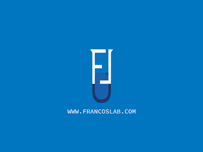 Franco's Lab first shot logo science web development
