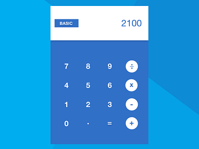 Daily UI - Basic Calculator - #004