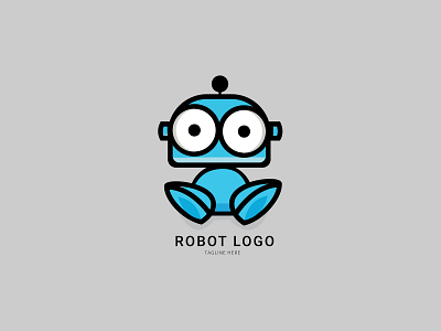 Robot Logo | 3D Branding 3d 3d logo 3d logo maker 3d logos brand brand design brand identity branding branding design logo logo design logo mark logodesign logos minimal