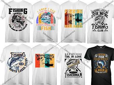 FISHING T SHIRT DESIGN