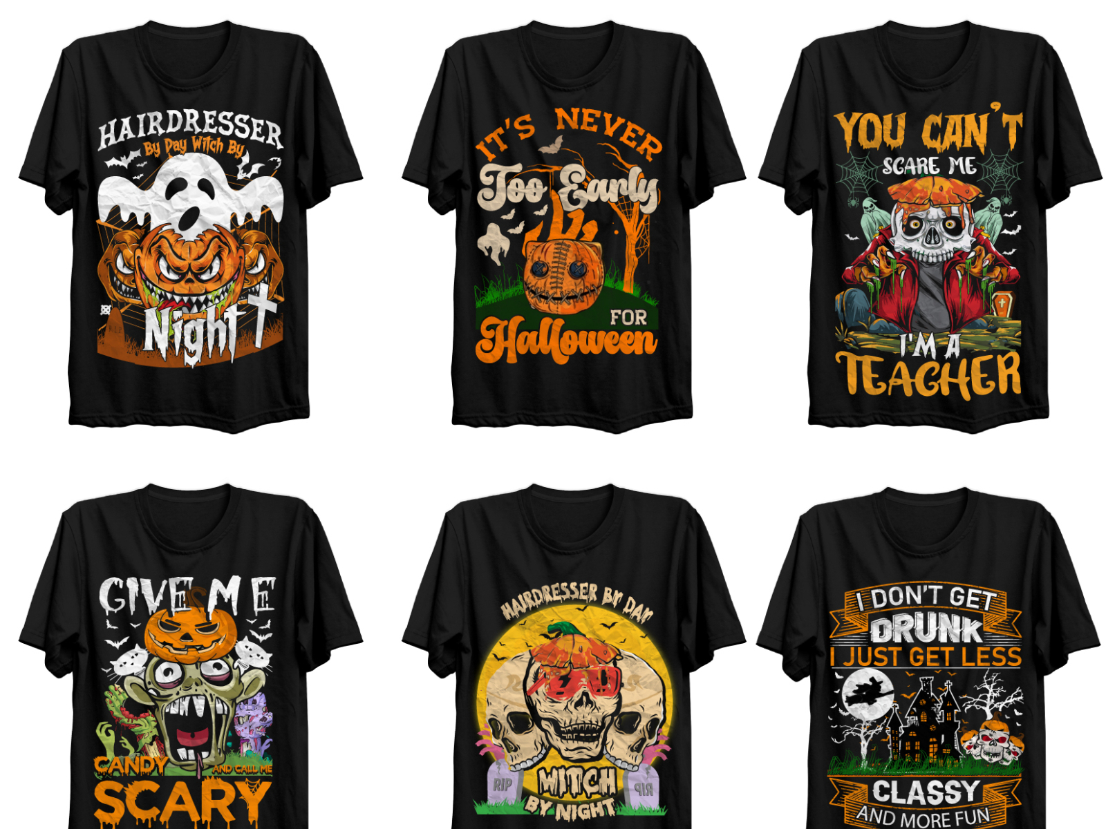 HALLOWEEN T-SHIRT DESIGN by Sabuj Rana on Dribbble