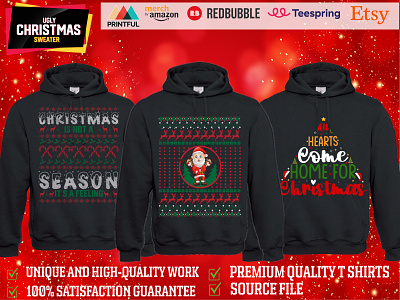 UGLY CHRISTMAS SWEATER T-SHIRT DESIGN badges design bulktshirt christmas gift christmas sweater christmas tshirt graphic tshirt merry christmas outdoor t shirt sweatshirt sweatshirt design t shirt logo trendy typography t shirt ugly christmas ugly sweater vintage t shirt