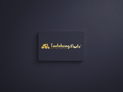 Tantalizing Nuts : Nuts Logo brand design illustration logo thekishanmodi