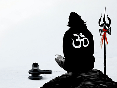 Shivholic banner illustration mahadev mahakaal poster poster design shiv thekishanmodi