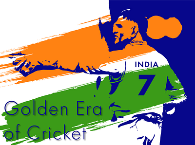 Tribute of MS Dhoni banner ads cricket dhoni india msdhoni poster design social media design thala thekishanmodi