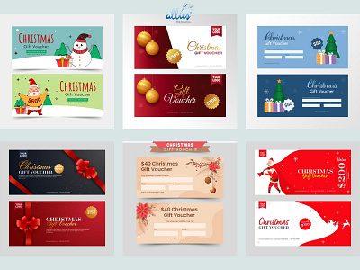 Christmas Gift Voucher Set