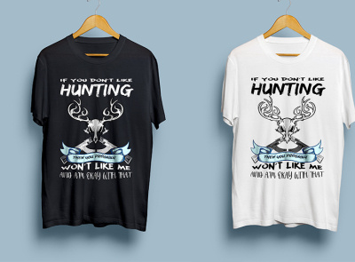 If you don't like hunting design graphic design illustration illustrator logo typography