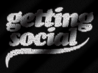 Getting Social – Typographic cover