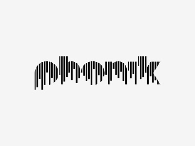 Phonik Logotype brand identity logo music phonik superfried typography