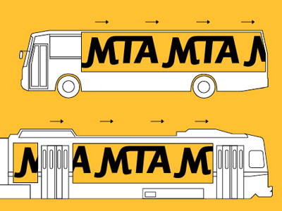 Bus / Light Rail MTA Branding