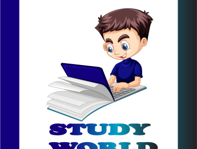 Study world App branding design illustration logo logo design logodesign vector