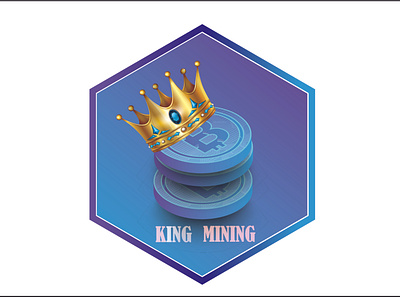 King Mining branding design illustration logo logo design logodesign vector