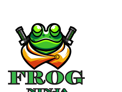 Frog mascot branding design illustration logo logo design logodesign vector