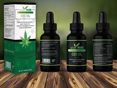 CBD OIL LABLE DESIGN