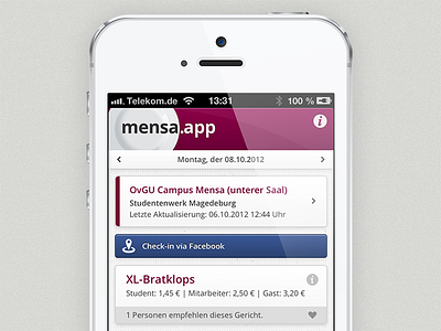 mensa.app app ios iphone mobile