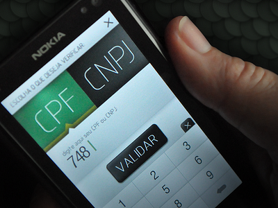 CPF validator app mobile nokia