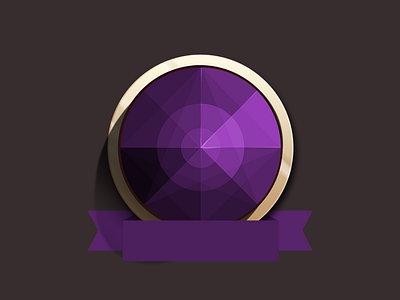 premium tem crystal game jewel purple